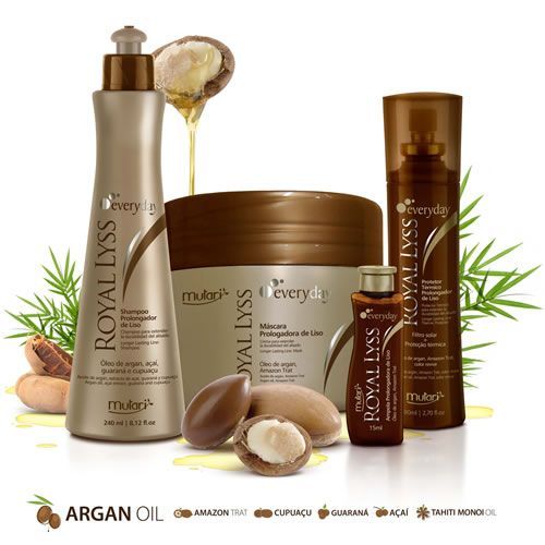 Kit Manutenção Argan - Linha Everyday Royal Lyss