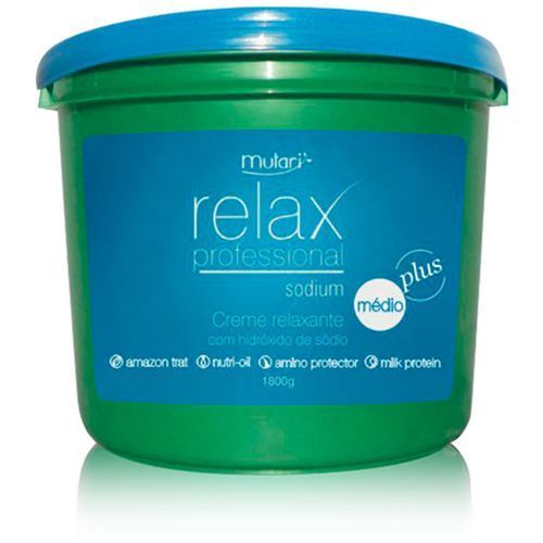 Creme Relaxante Sodium nivel Médio 1800g